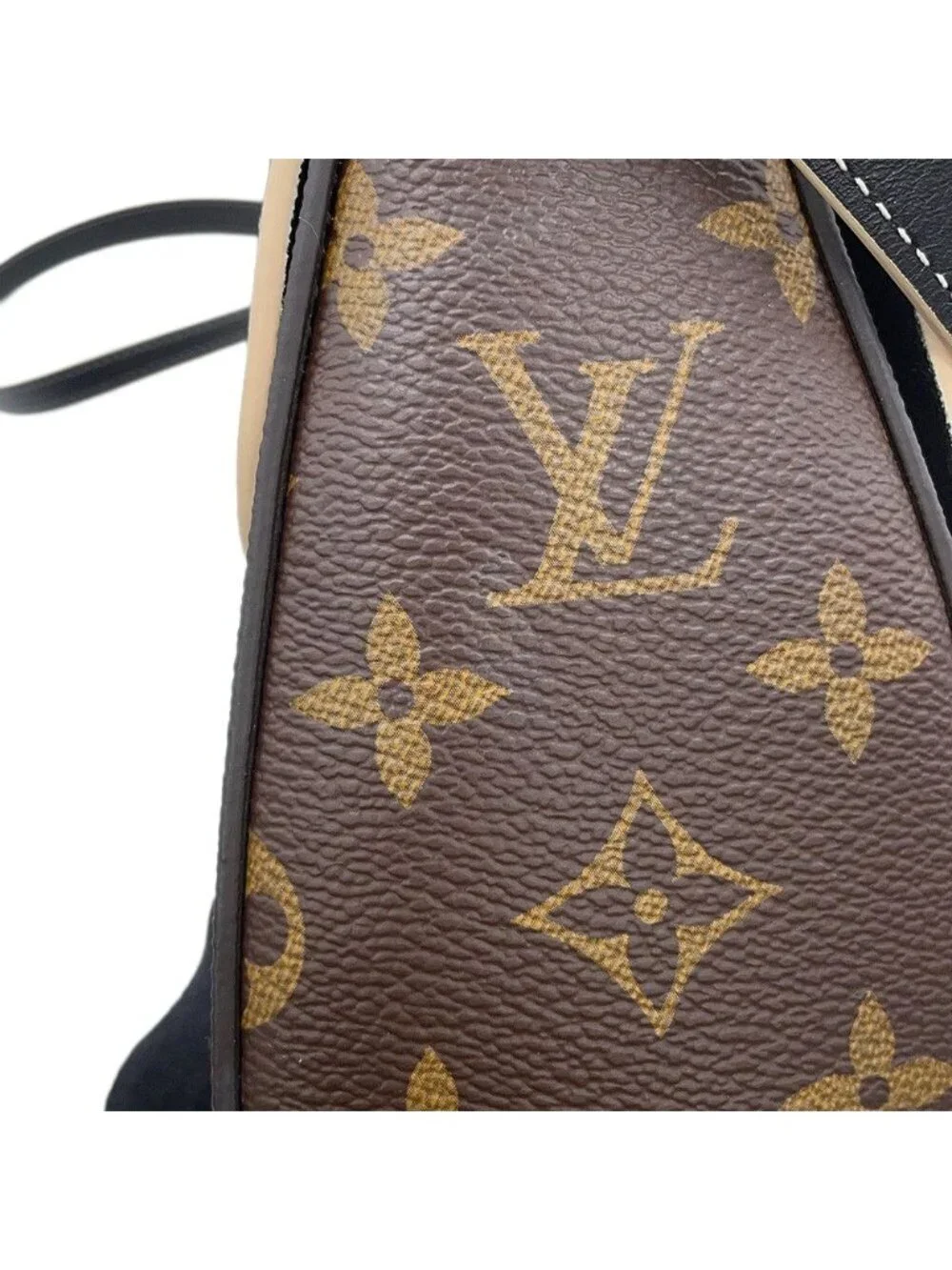 Louis Vuitton Handbag Monogram Chain It PM 2-Way Black